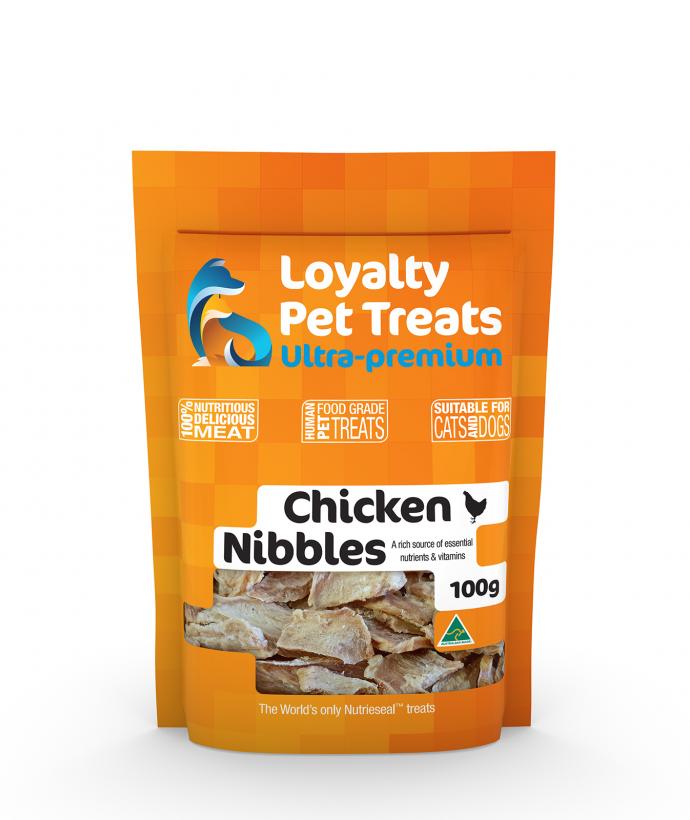 Loyalty Pet Treats Chicken Nibbles
